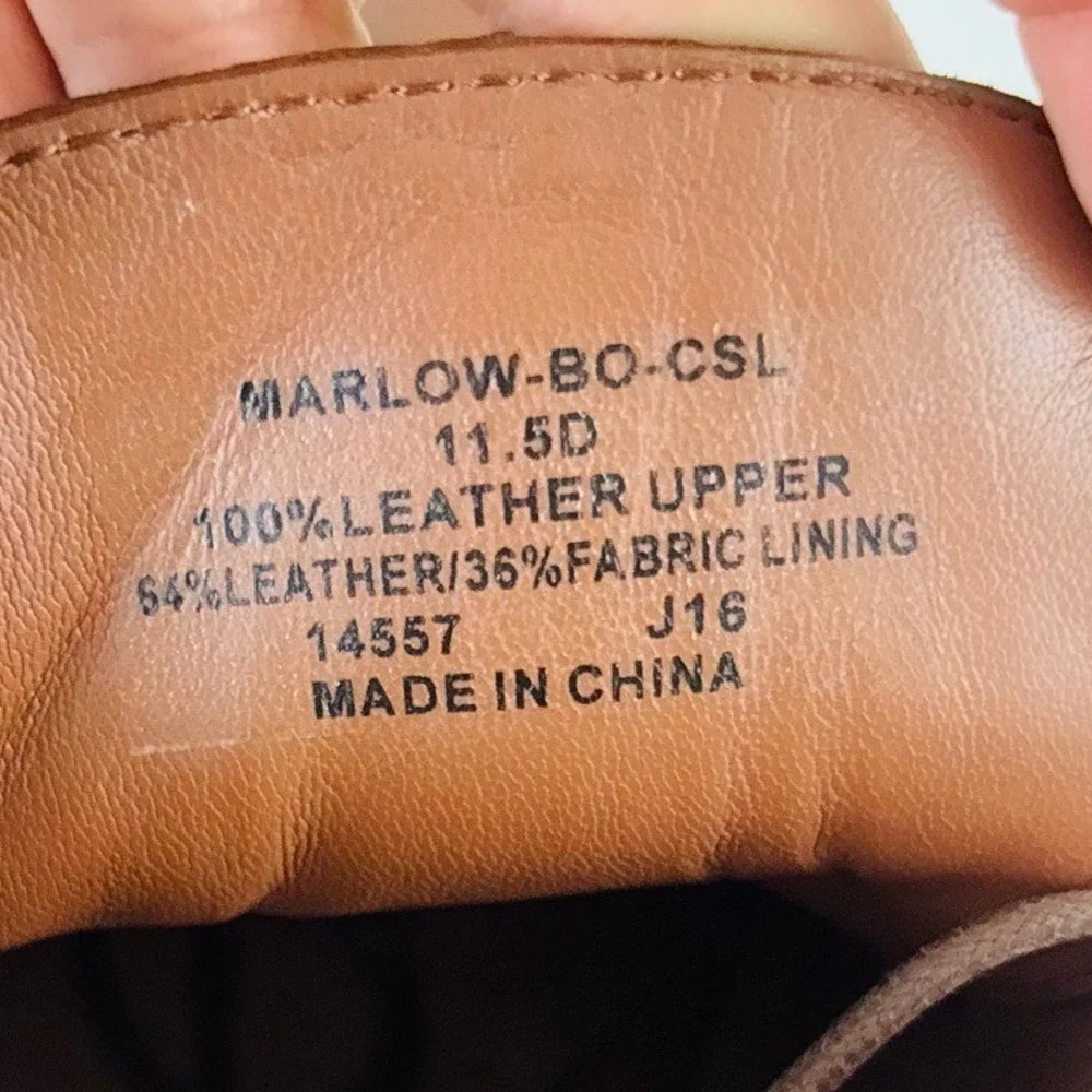 NWOT Polo Ralph Lauren Marlow Leather Chukka Boots Brown Men 11.5D MARLOW-BO-CSL